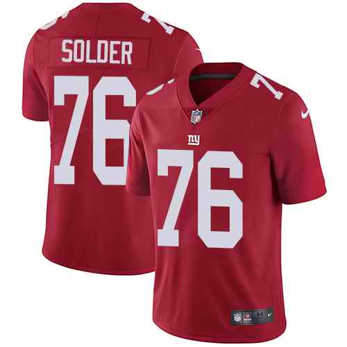 Nike Men & Women & Youth Giants 76 Nate Solder Red Alternate NFL Vapor Untouchable Limited Jersey,We sell and wholesale Nike Men & Women & Youth Giants 76 Nate Solder Red Alternate NFL Vapor Untouchable Limited Jersey on line form chian!